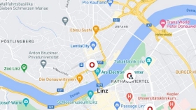 Google Maps Bildausschnitt Untere Donaulände Linz