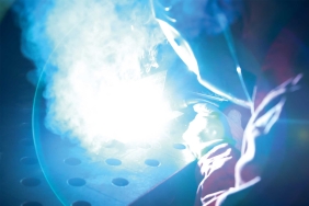 Schweißarbeiten bei he-Technik Eisenführer