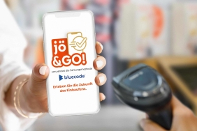 Mit jö&GO! und der integrierten Zahlungsmethode Bluecode sammeln Sie Ös und bezahlen mit nur einem einzigen Scan.