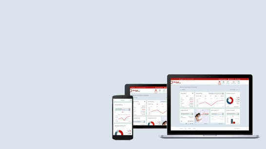 Online Services der Oberbank auf unterschiedlichen Geräten