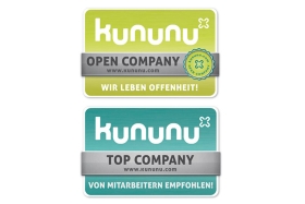Auszeichnung Kununu Top Company und Open Company Oberbank