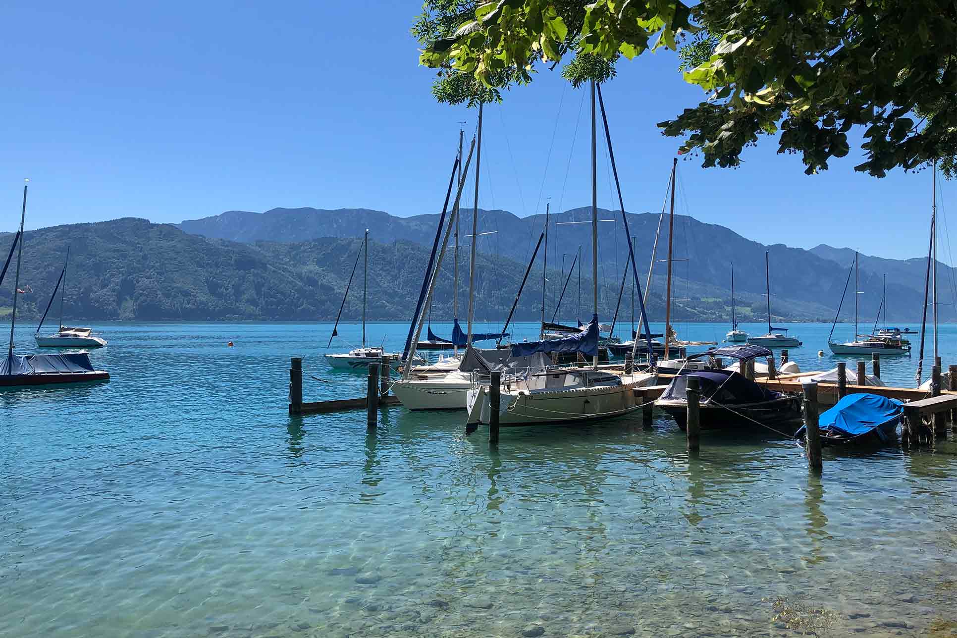 Oberbank Seezugang Attersee