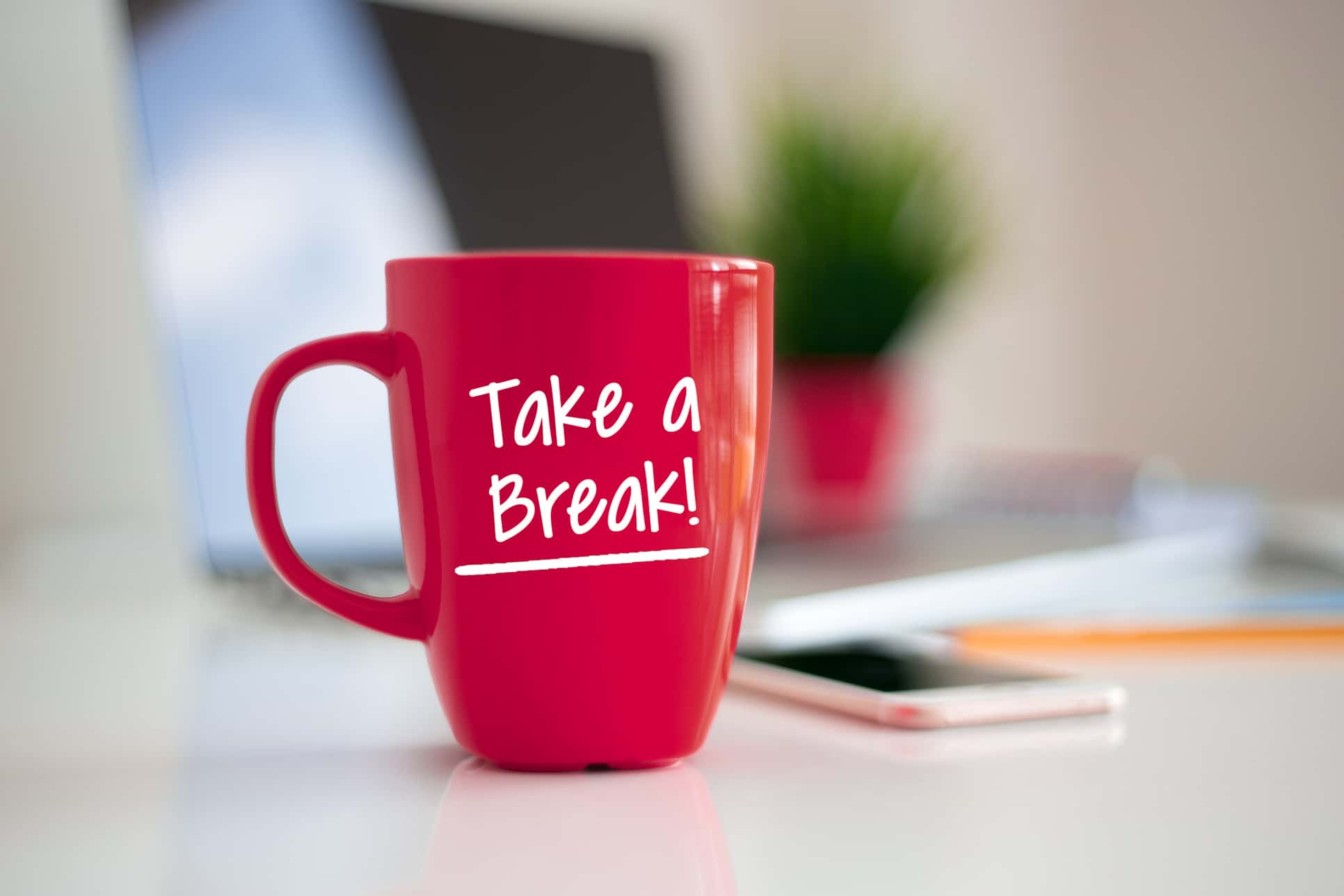 Kaffeetasse "Take a break"