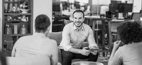 Start-up Unternehmer unter sich