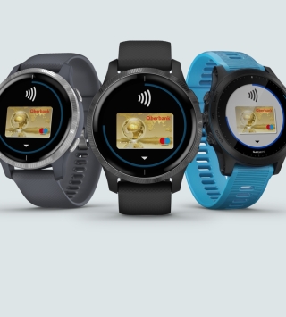 Mobile Payments, drei Smartwatches