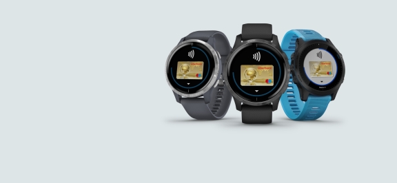 Mobile Payments, drei Smartwatches
