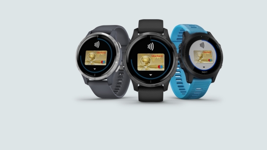 Mobile Payments, drei Smartwatches