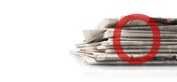 Zeitungsstapel