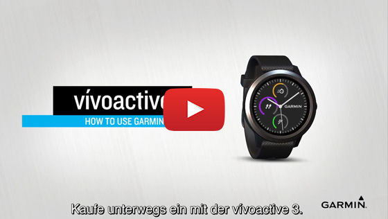 Youtube-Video: Garmin Vivoactive 3 Tutorial