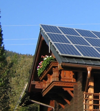 Photovoltaik am Dach, Fotoquelle: Windhager, Mea-Solar