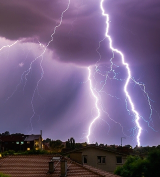 Gewitter am Himmel