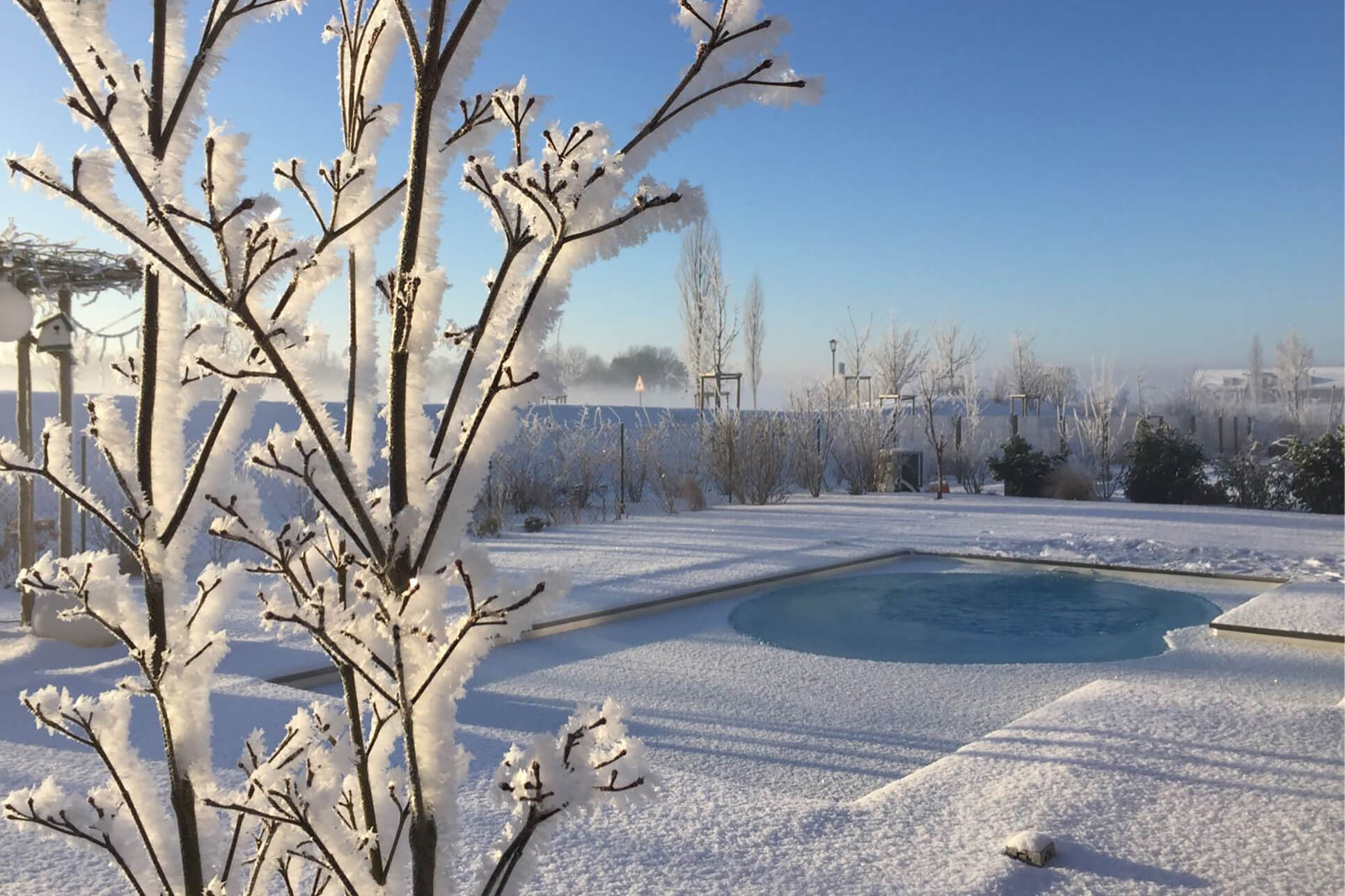 Überwinterung des Pools