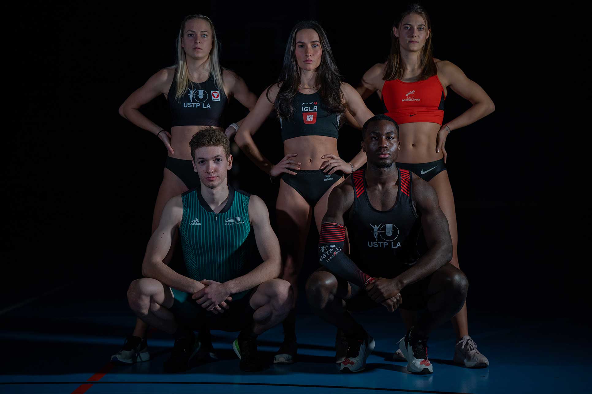 Gruppenfoto Leichtathletik SportlerInnen