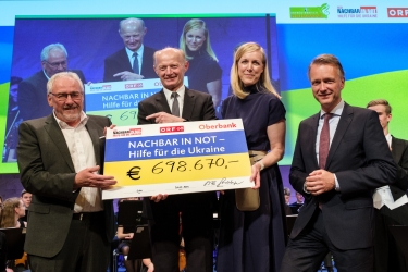 Scheckübergabe