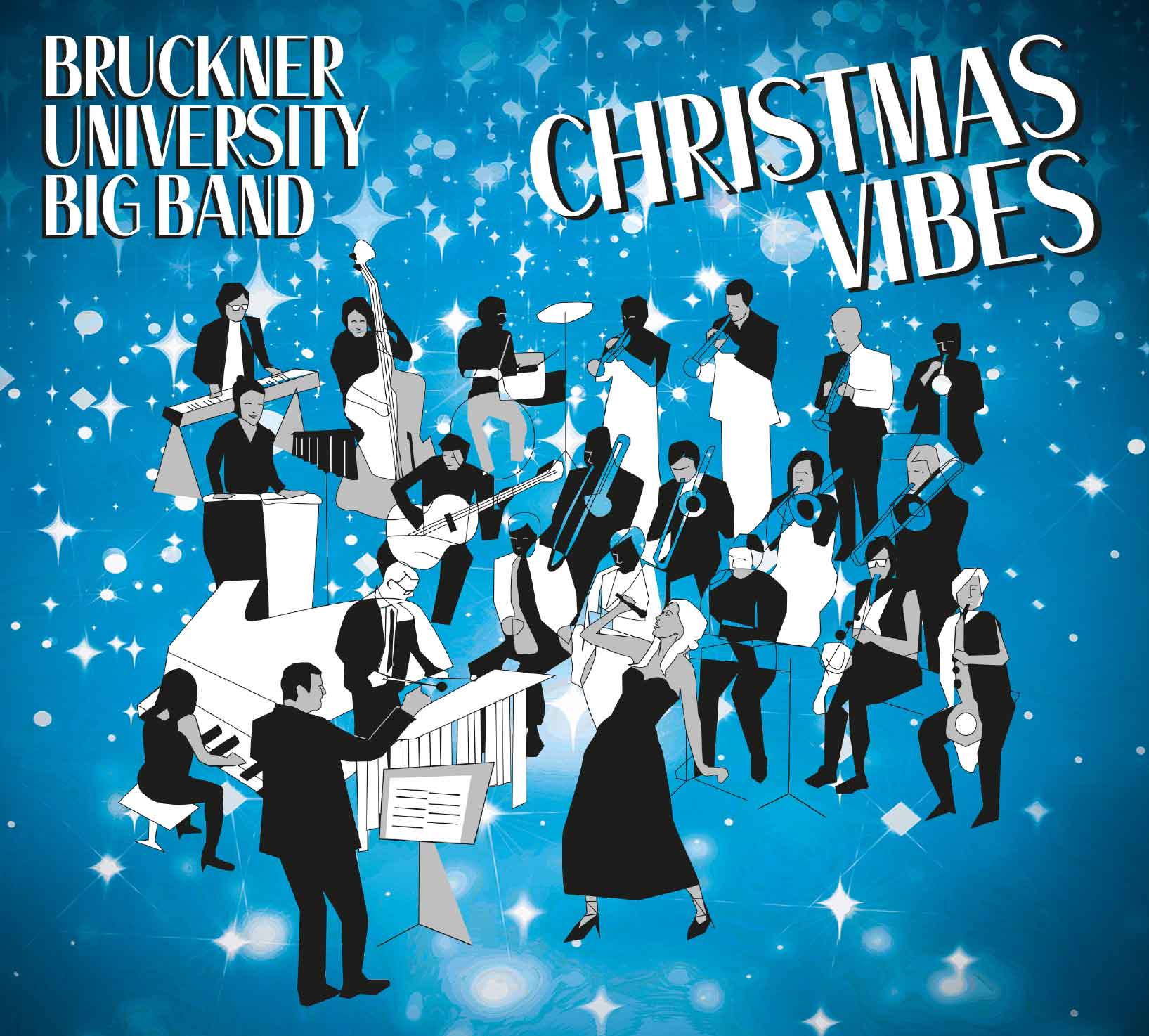 CD Bruckner University Big Band Christmas Vibes